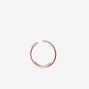 Detail View 1 of A Pair of Solid Copper Spiral Hoop Ear Weight Hanger